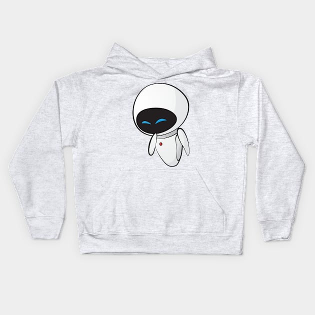 Wall-E EVE Kids Hoodie by casbuijsman